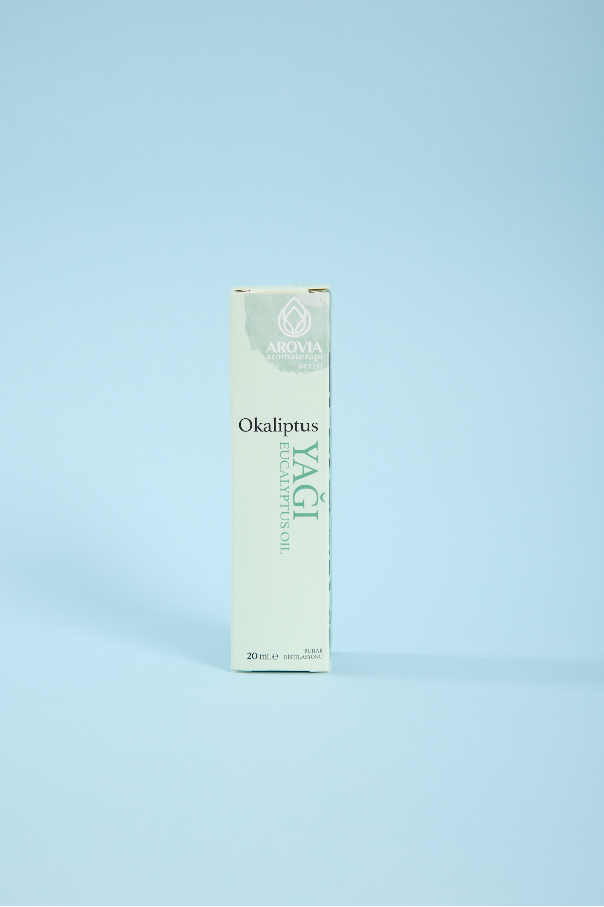 Doğal Okaliptus Yağı Damlalıklı Cam Şişede 20ml