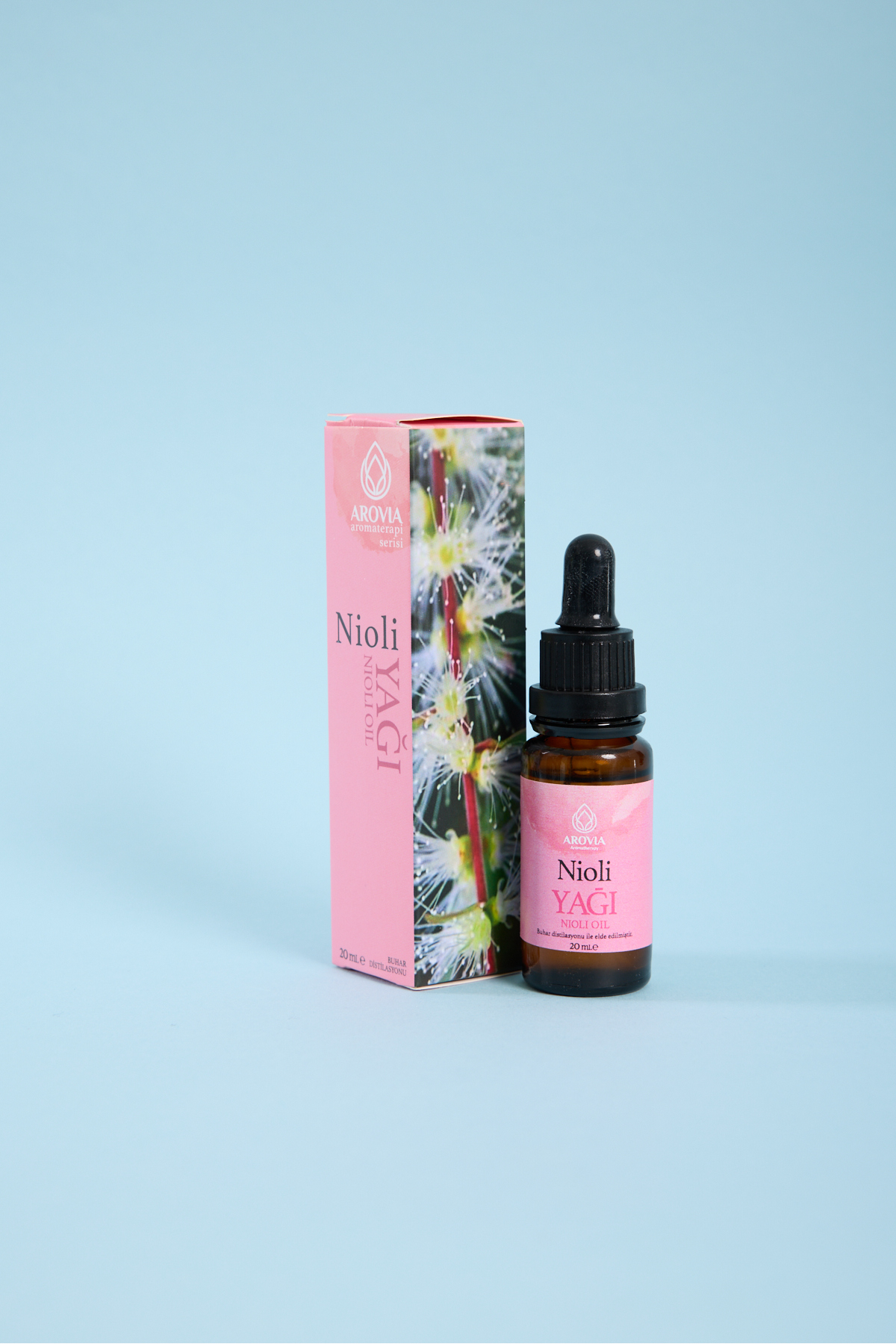 Doğal Nioli Yağı Damlalıklı Cam Şişede 20ml