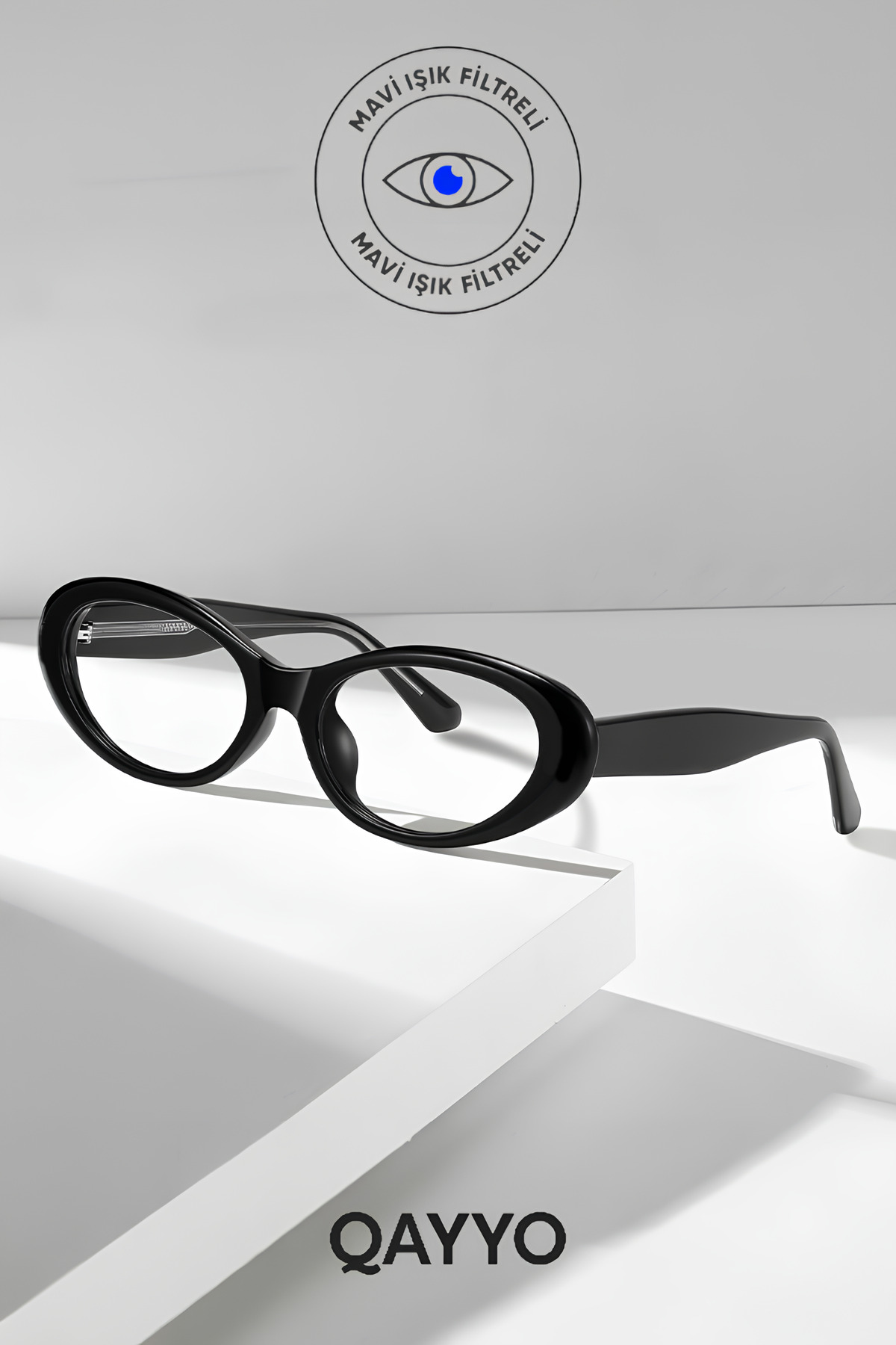 Tabbart Cat Eye Klasik Retro Popüler Mavi Işık Korumalı Blue Block Şeffaf Ekran Gözlüğü