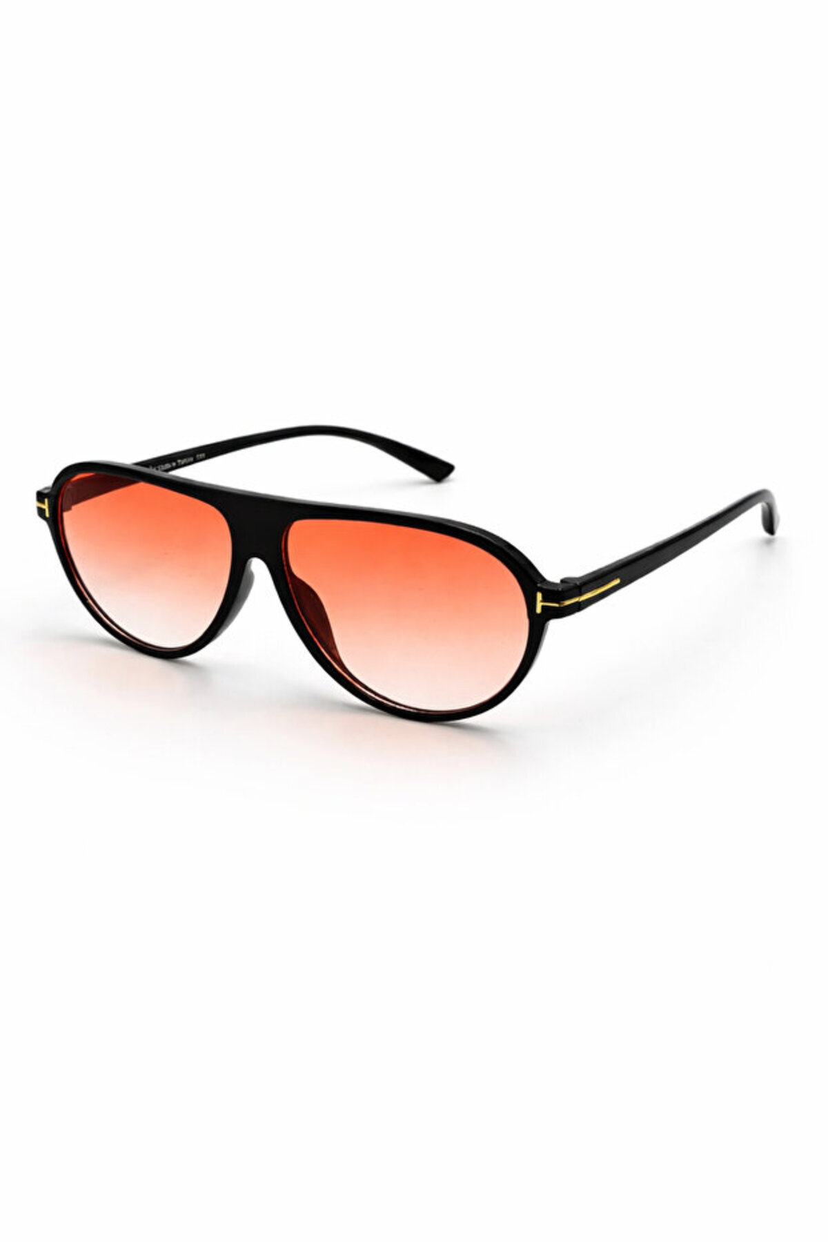 Torino Unısex Vintage Siyah Pembe Cam Ultra Hafif Uv400 Korumalı Güneş Gözlüğü