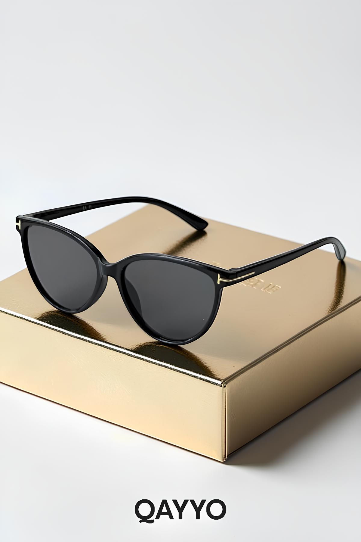 Valery Siyah Uv400 Korumalı Ultra Hafif Kadın Güneş Gözlüğü