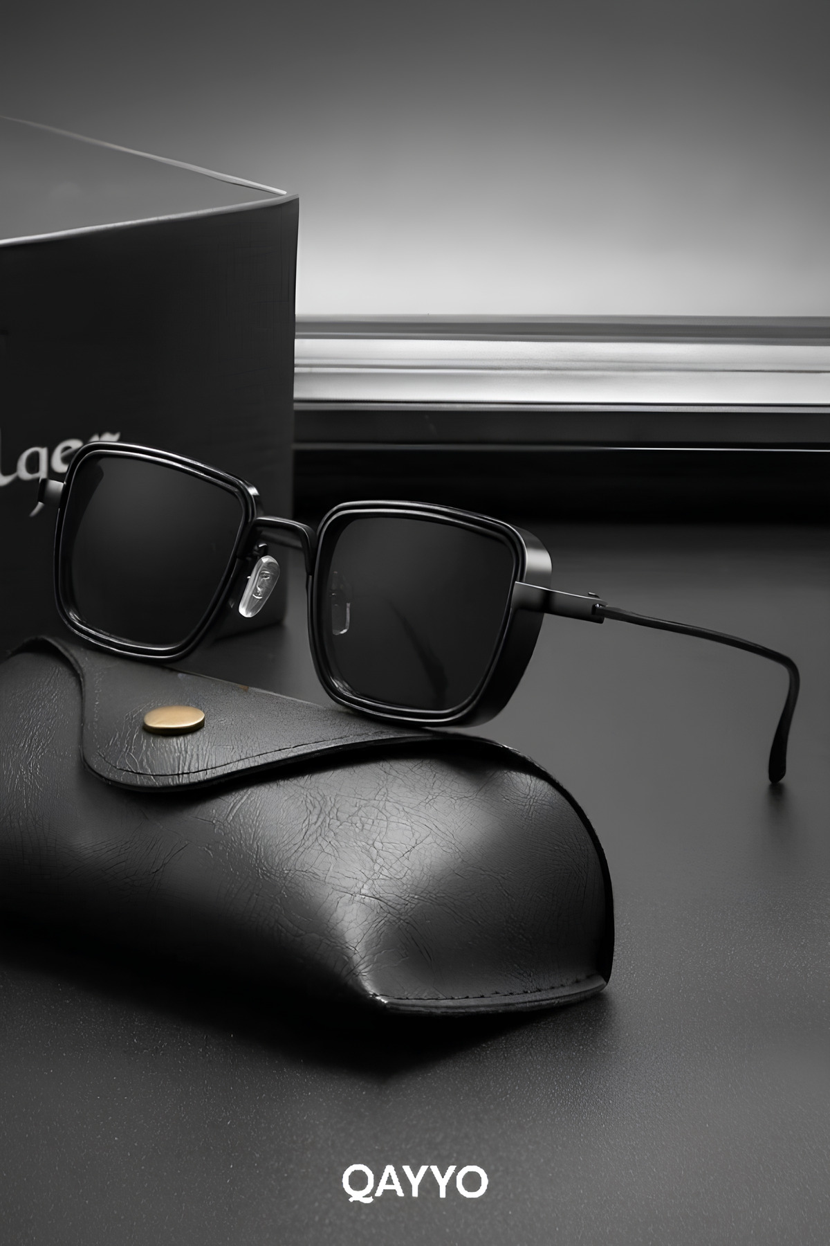 Egesta Metal Siyah Unisex Uv400 Korumalı Ultra Hafif Güneş Gözlüğü